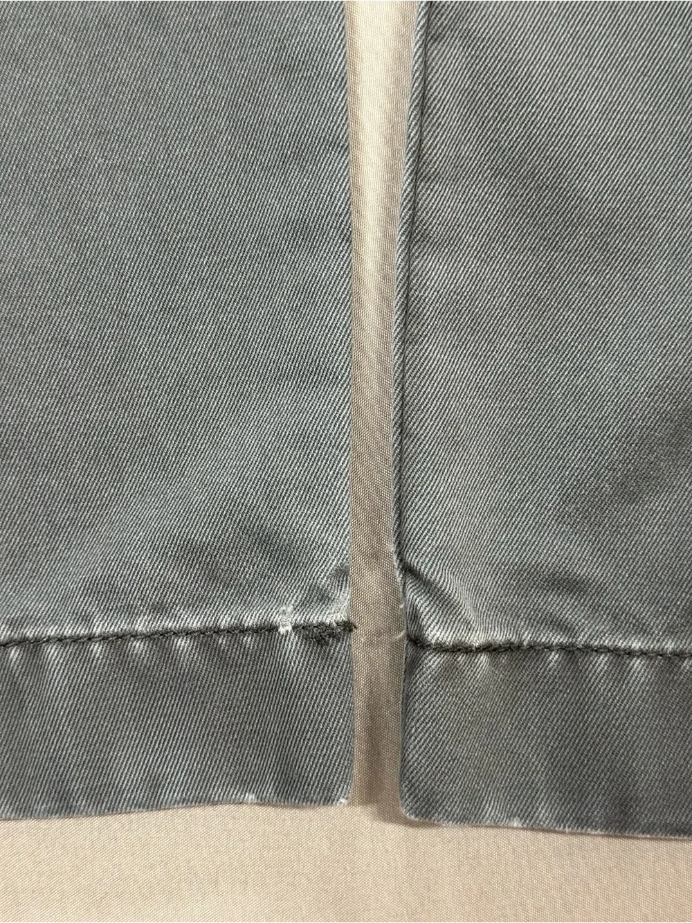 J Crew Broken In Slim Fit Chino Khaki Pants, 100% Cotton Twill - Mens 31x32